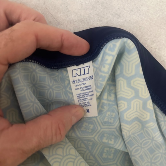 NIT Pack Up Swimsuit XL 36-42" waist Gently worn 82% polyamide/18%lycra - Picture 5 of 7